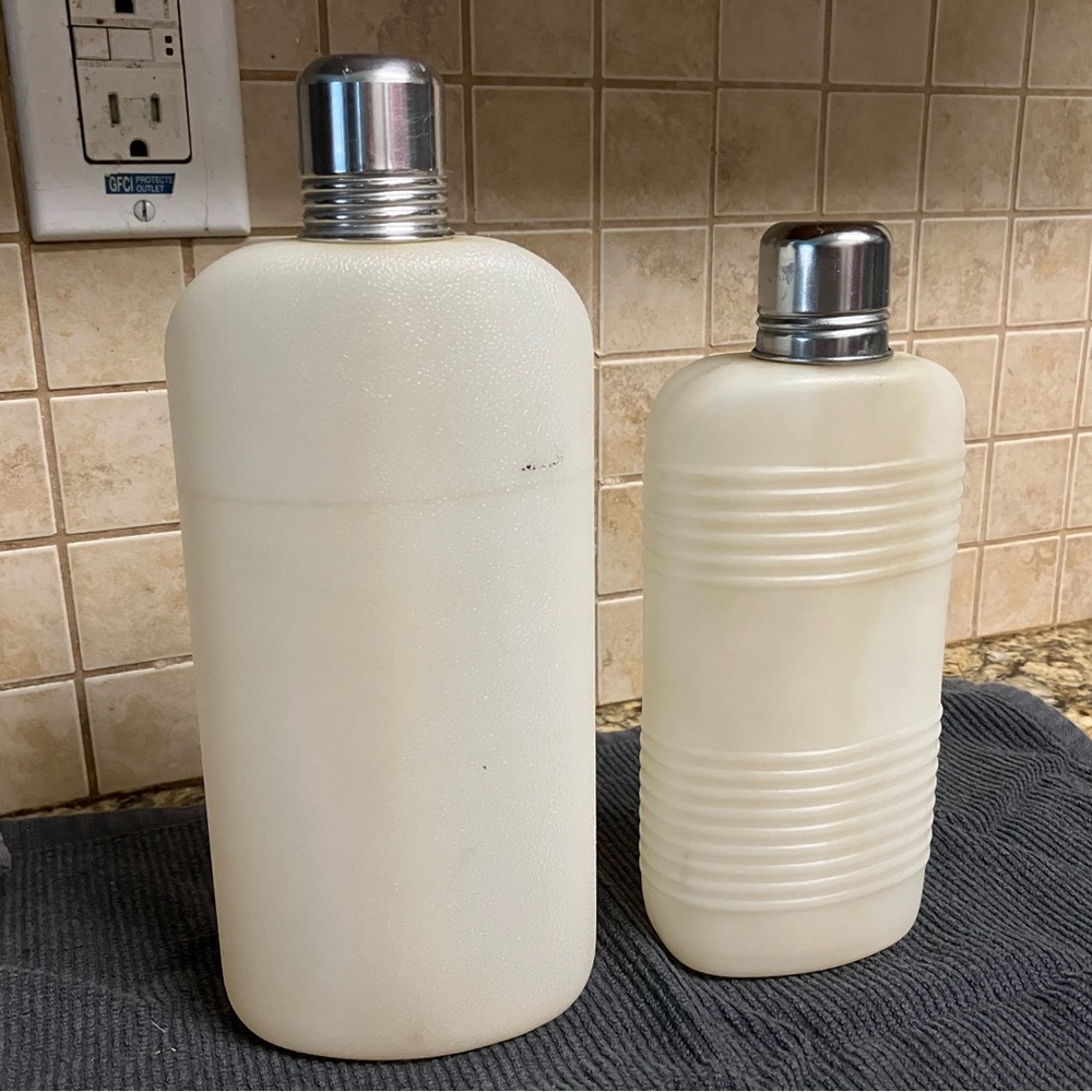 Plastic Liquor Flasks (2)